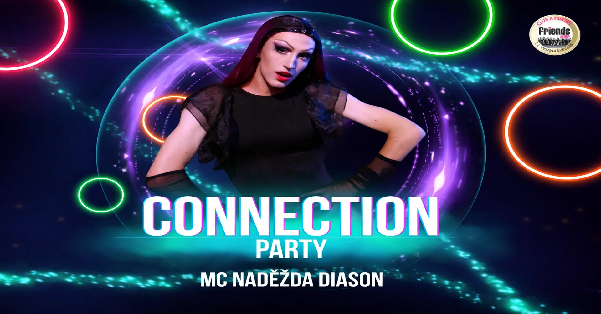Connection party by Naděžda Diason