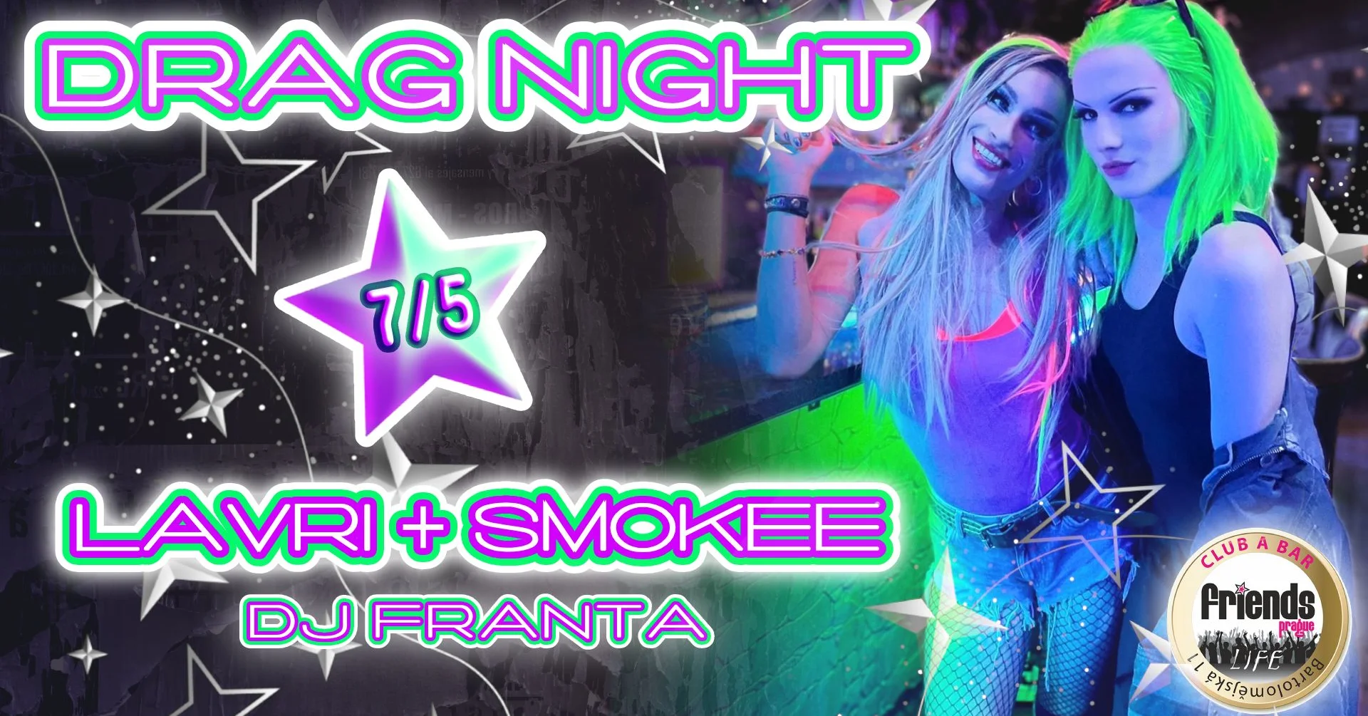 Drag/Travesti show w/ Smokee Kween & Lavri Gina