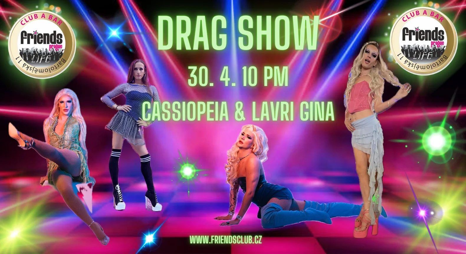 Drag/Travesti show by Lavri Gina, Cassiopeia