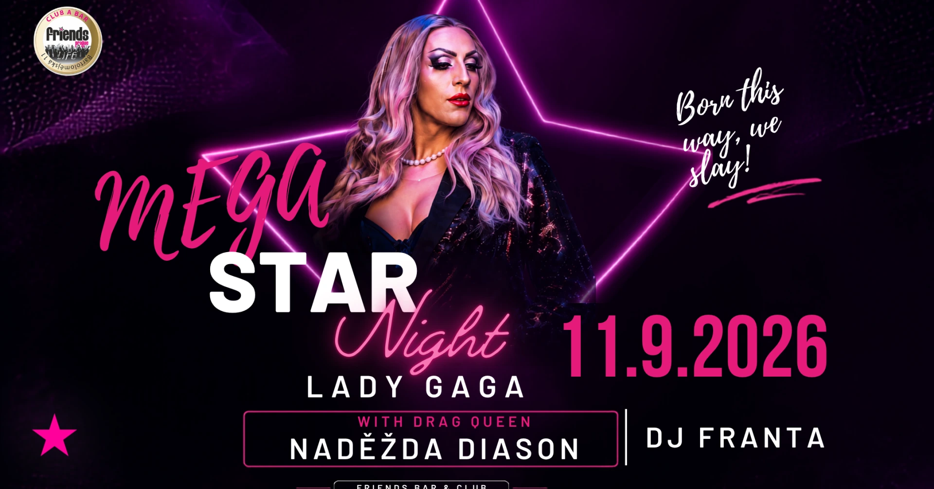 Megastar night - Lady Gaga